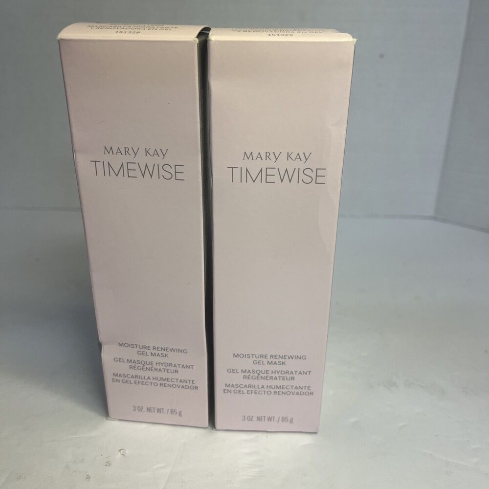 Mary Kay Timewise Moisture Renewing Gel Mask New Set Of 2